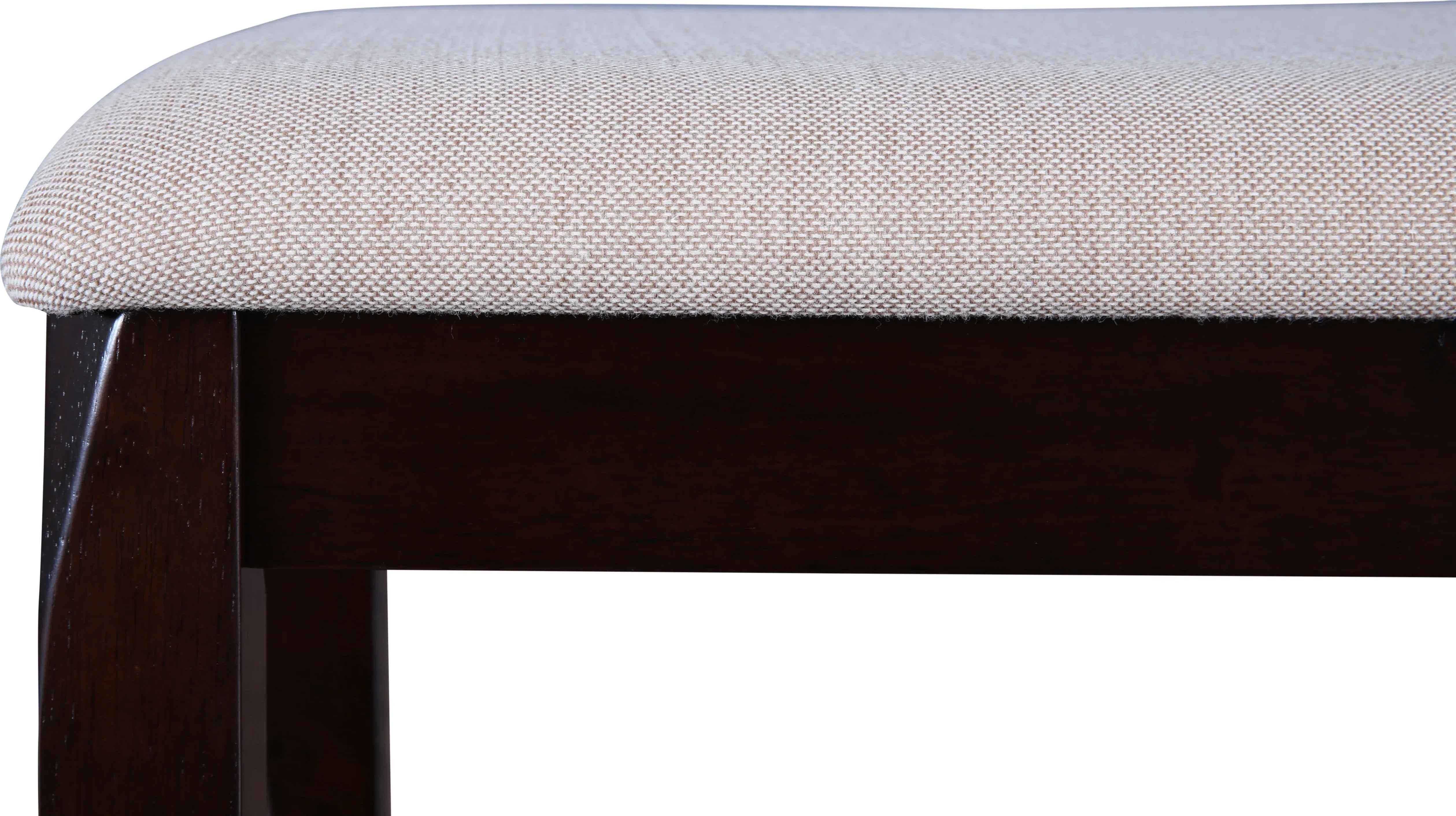 Cardiff Solidwood 6 Seater Dining Set with Bench in Expresso Colour - HomeTown