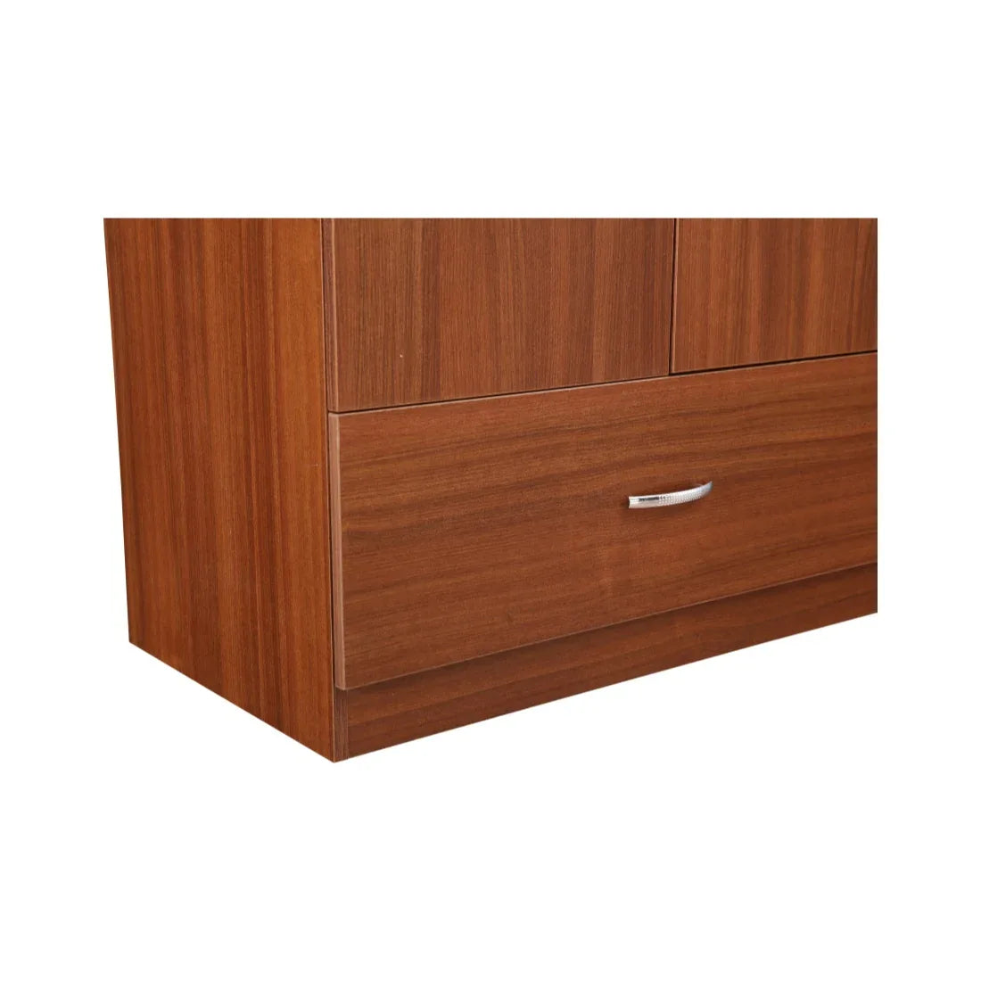 Ultima 3 door wardrobe in Walnut Finish - HomeTown