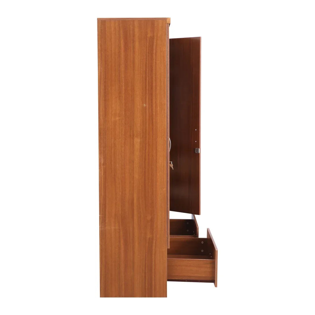 Ultima 4 door wardrobe in Walnut Finish - HomeTown