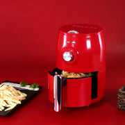 Crimson Edge Non-Stick Compact Air Fryer 1.8Ltr 1000W in Red Colour by Wonderchef - HomeTown