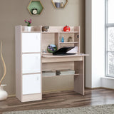 Ace Engineered Wood Study Table in White Colour