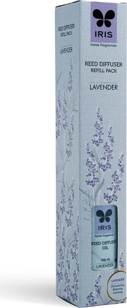 Reed Diffuser Refill Scented Oil In Aluminium Bottle in Lavender Colour - HomeTown