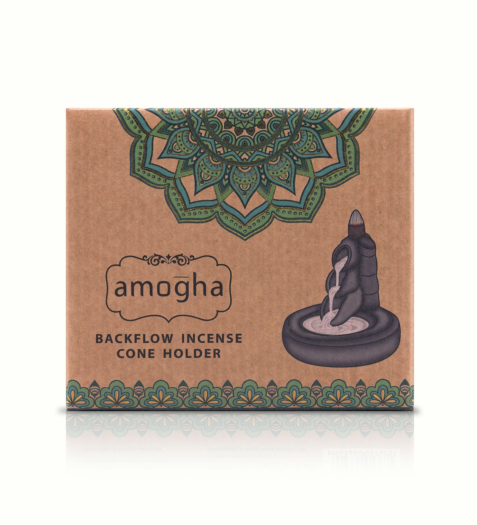 AMOGHA BCKFLW INCENSE CONE HLDR INBFH636