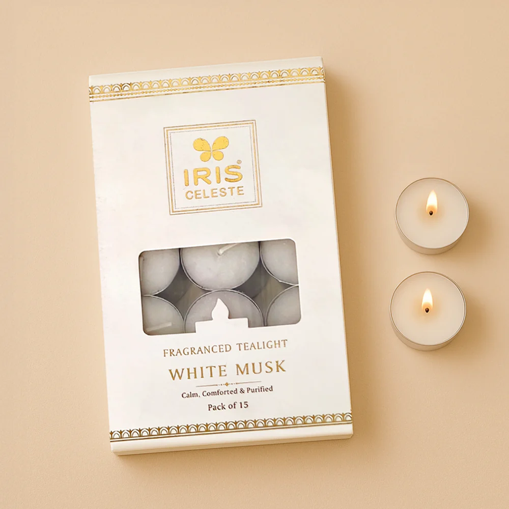 IRIS CELESTE FRGRNC TEALIGHT ICAC09015WM