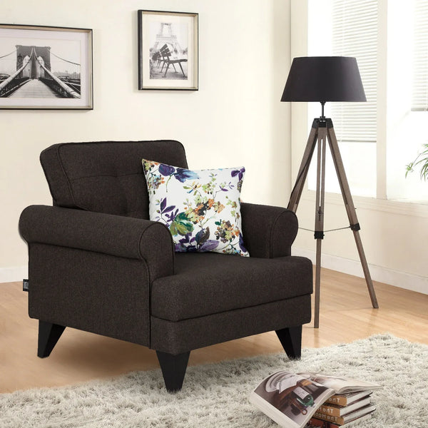 Paddington Fabric Single Seater Sofa - HomeTown