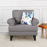Paddington Fabric Single Seater Sofa Light Brown
