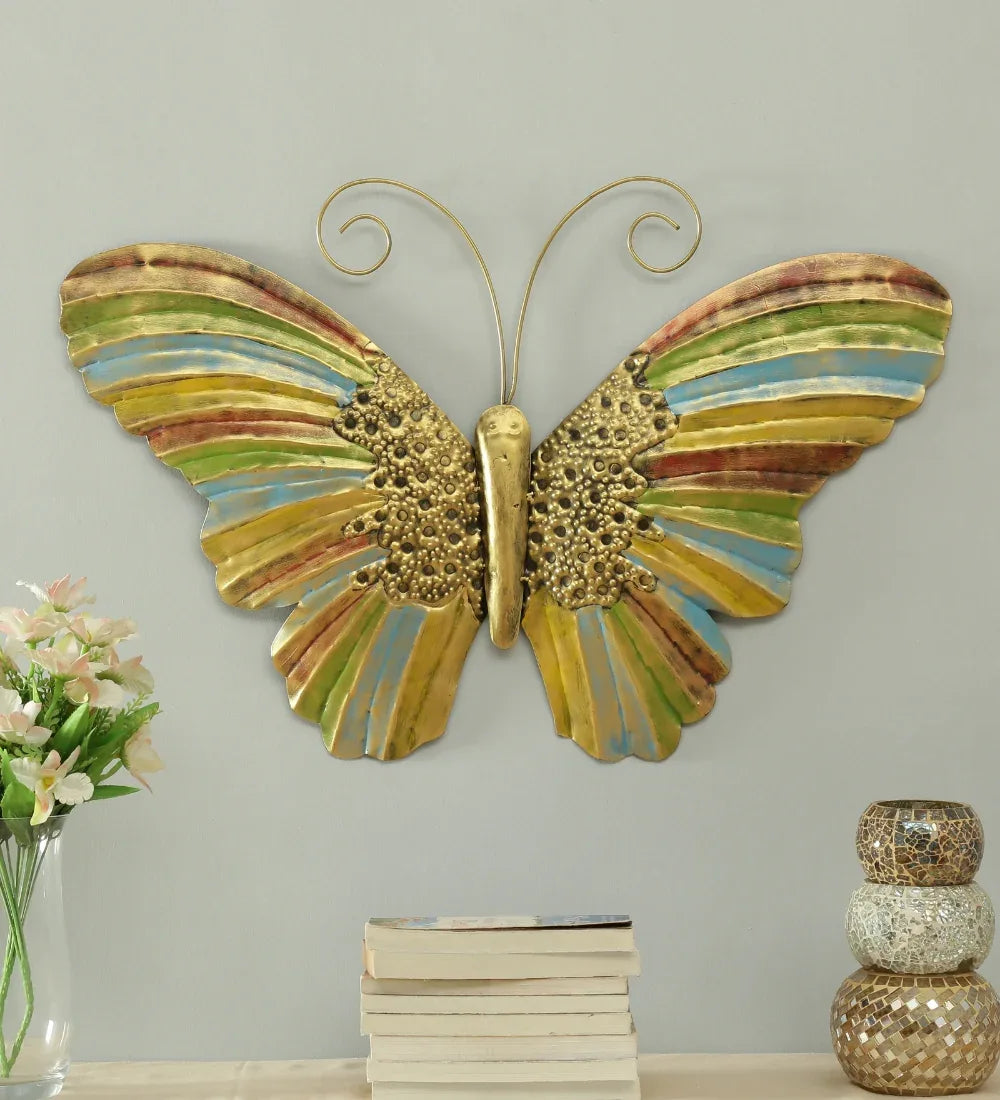 Wall Decor Metal Inaya Butterfly by Vedas - HomeTown