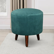 Ordhid Fabric Ottomans in Blue Colour - HomeTown