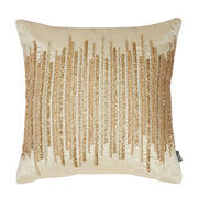 Modern Chic Polyester Cushion Cover 30x30 cm in Beige Colour - HomeTown