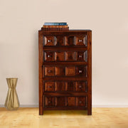 Woodrow Sheesham Wood(Rosewood) Chest of Drawer in Honey Colour - HomeTown