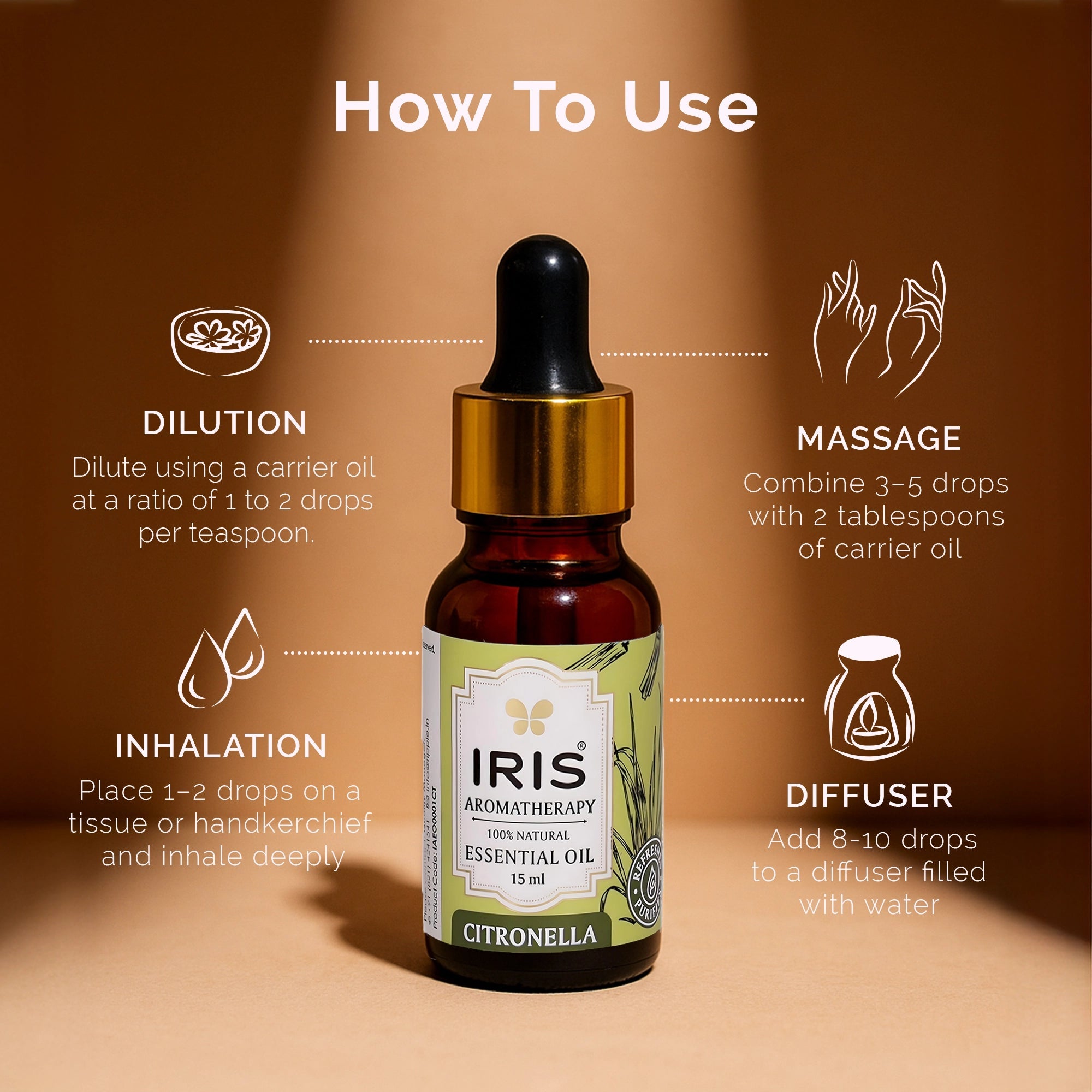 IRIS Citronella Essential Oil