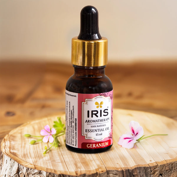 IRIS Geranium Essential Oil dimensions