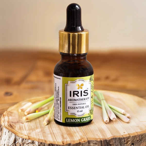 Iris Lemon Grass Essential Oil dimensions
