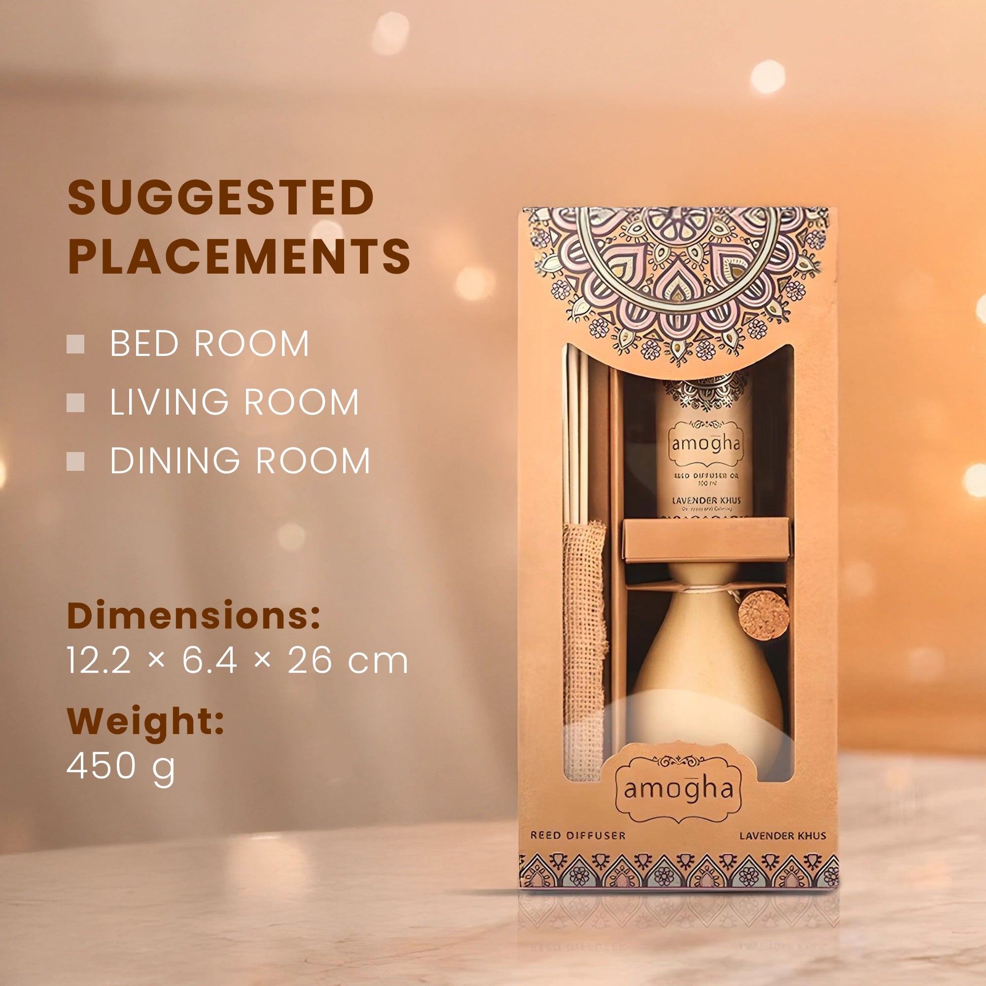 AMOGHA REED DIFFUSER INRD0103LK