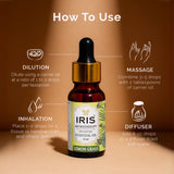 Iris Lemon Grass Essential Oil