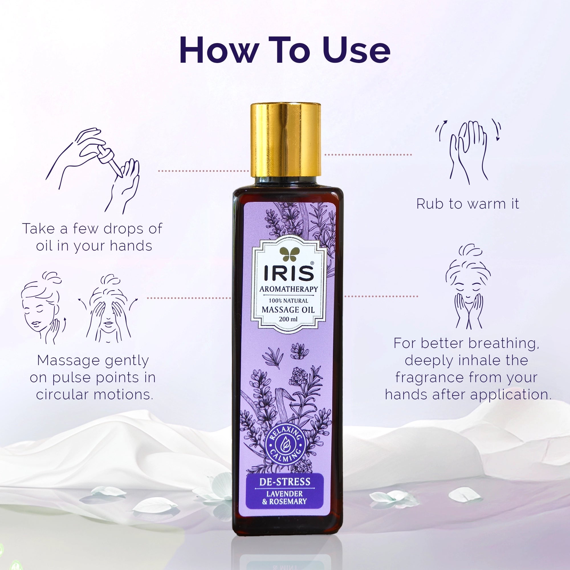 IRISDeep Sleep Massage Oil