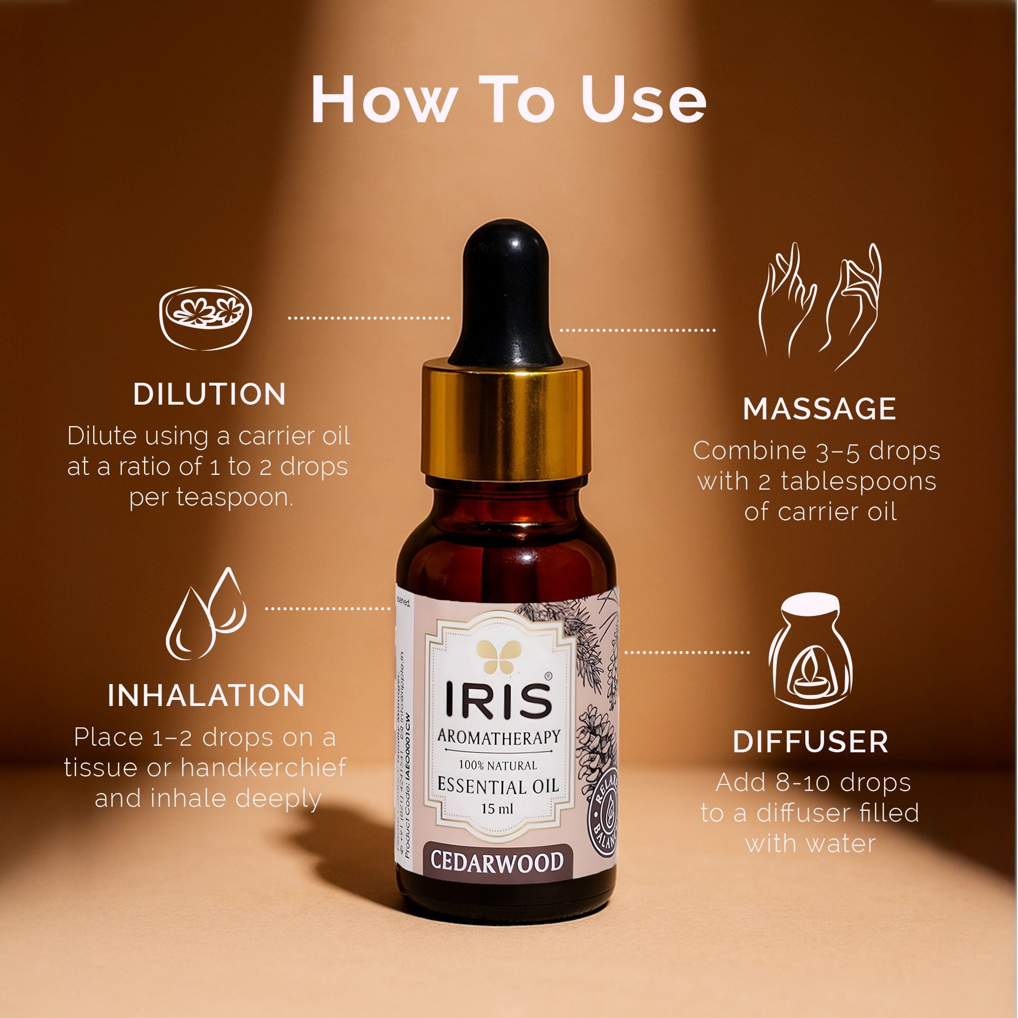 IRIS Cedarwood Essential Oil