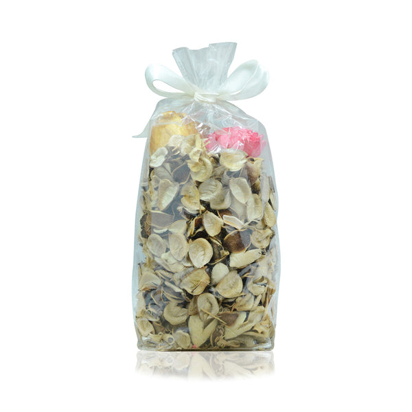 Iris Chunky Potpouri 140gm Fresh Linen dimensions