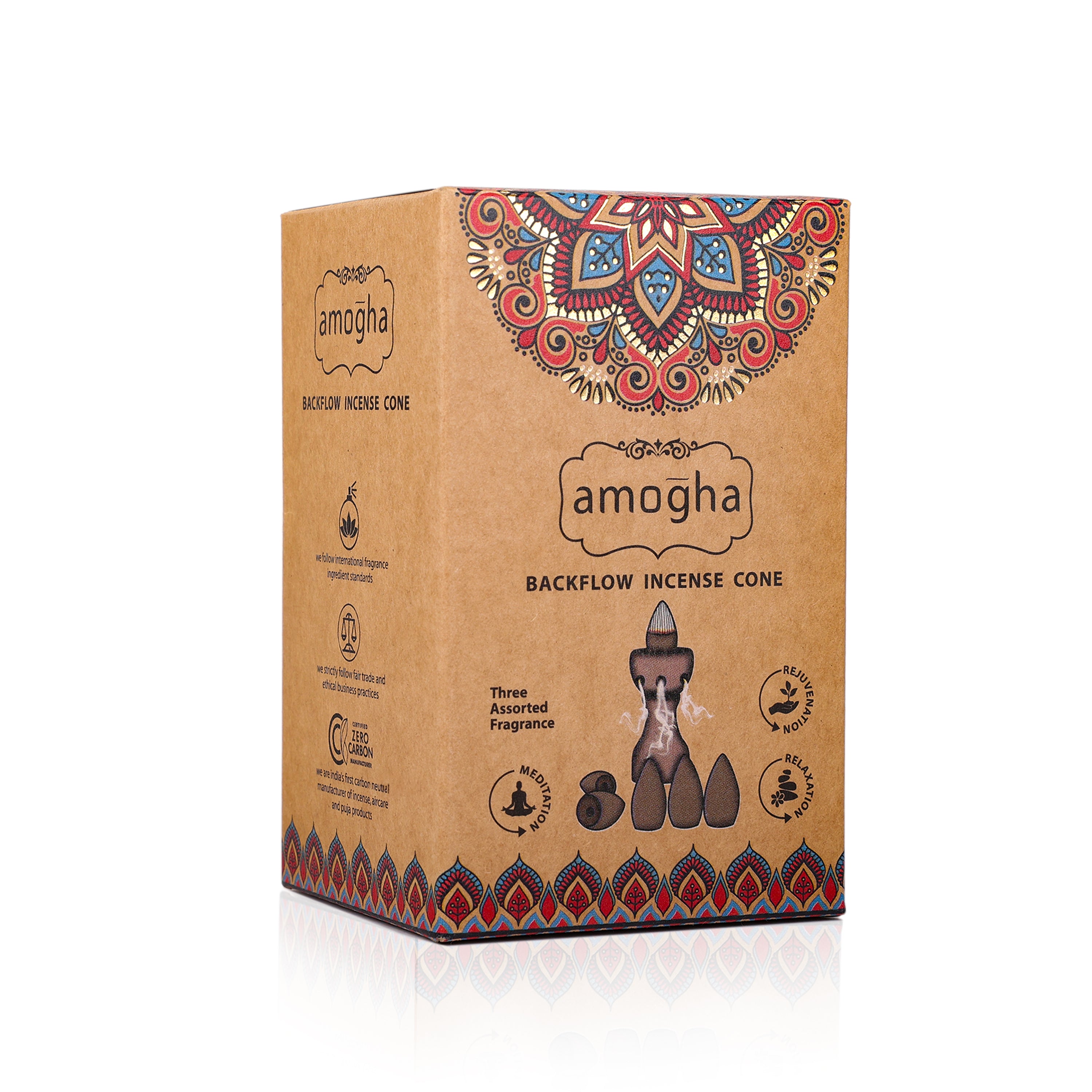 AMOGHA BACKFLOW INCENSE CONE INBF638