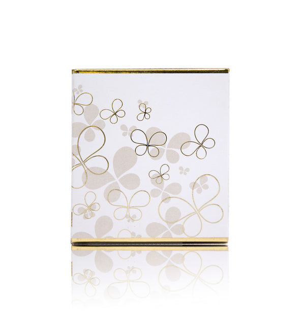 Iris Glass Votive Gold Musk dimensions