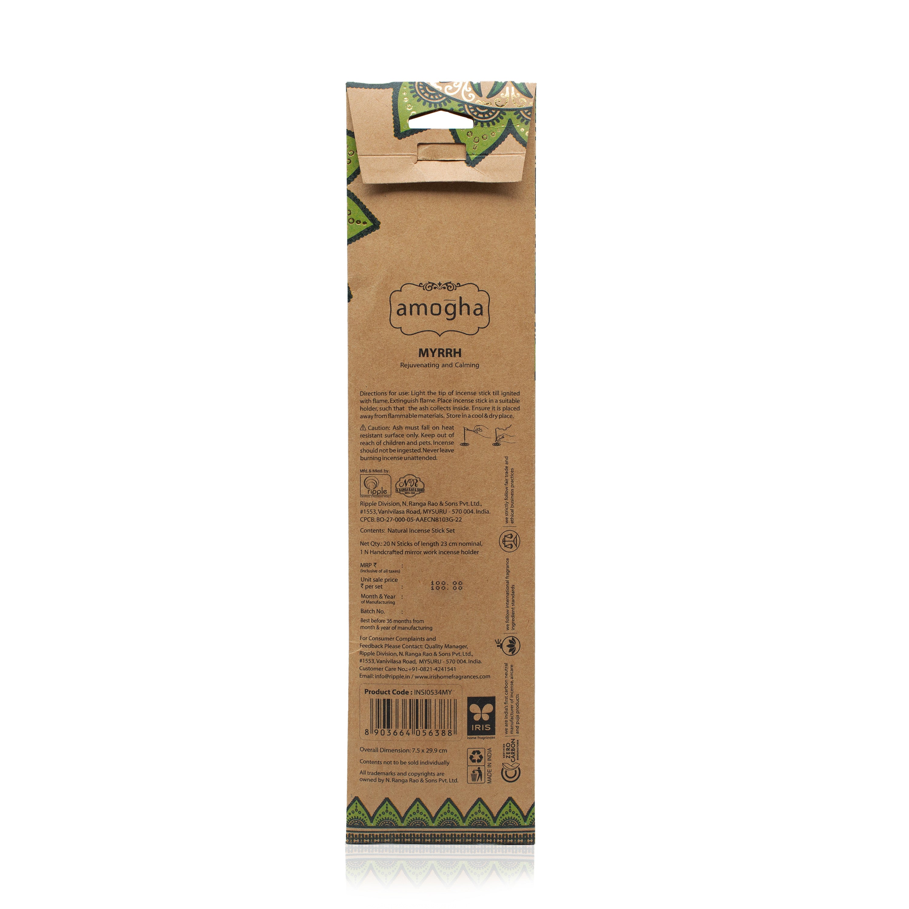 AMOGHA INCENSE STICK INSI0534MY