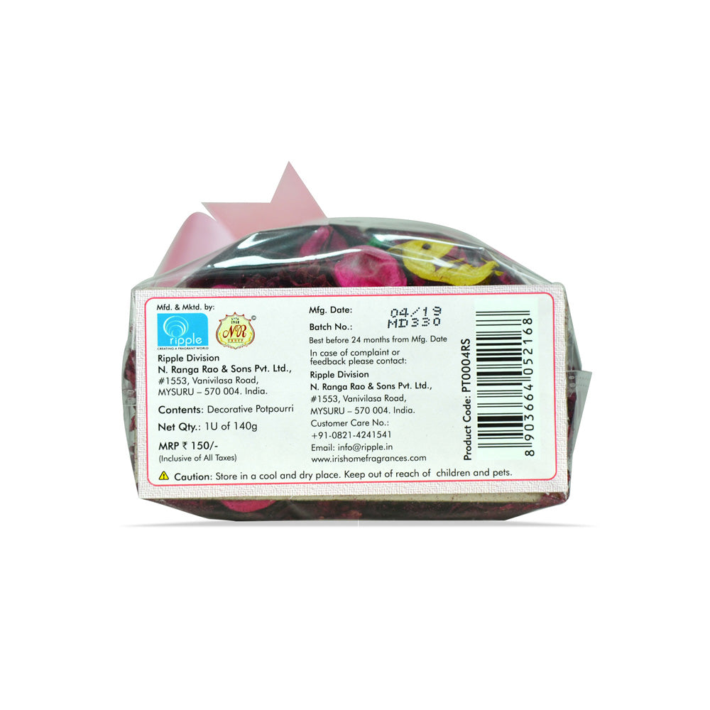 CHUNKY POTPOURI 140GM-ROSE