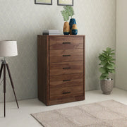 Antwerp Chest Of 5 Drawers in Sheesham Colour - HomeTown