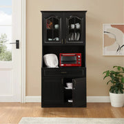 Mandarin Crockery Unit in Wenge Colour - HomeTown