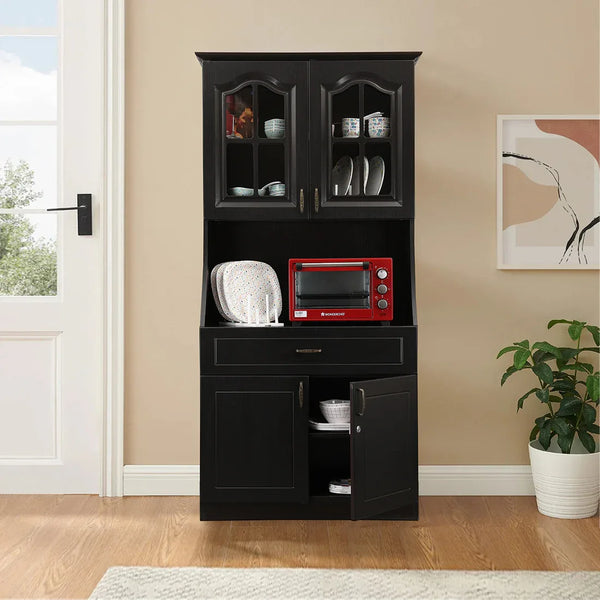 Mandarin  Crockery Unit in Wenge Colour dimensions