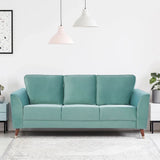 Magnific Velvet 3 Seater Sofa Teal