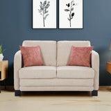 Grace Fabric Sofa 2 Seater Olive