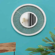 Wall Mirror Metal Zuri by Vedas - HomeTown