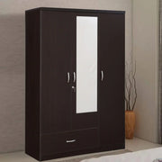 Utsav Three Door Wardrobe with Mirror - HomeTown