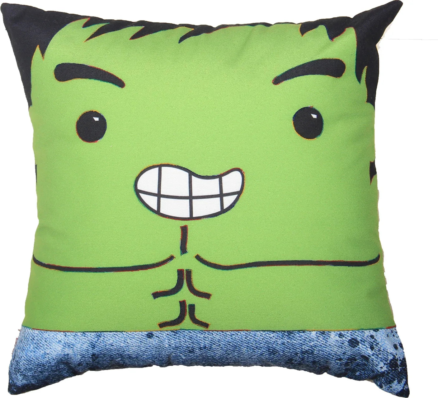 Digital Print Cushion Cover 40X40 Cm In Green Colour By Sivya - HomeTown