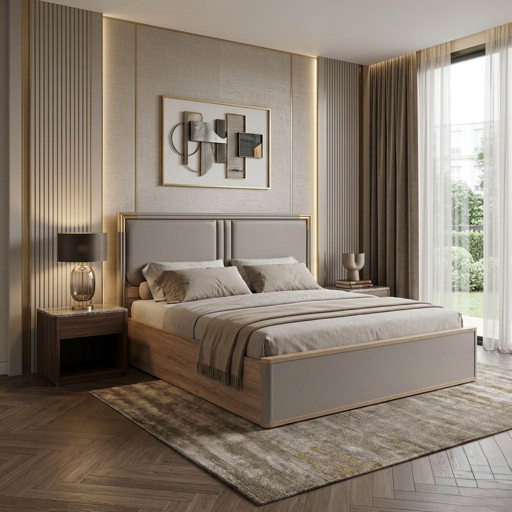 ASA NX KING BED WITH HYDRAULIC STORAGE