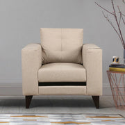 Garcia Fabric Single Seater Sofa - HomeTown