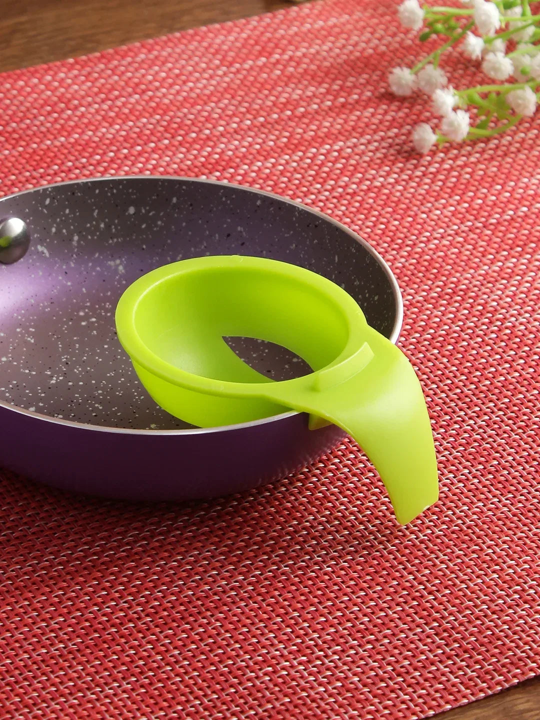 Silicon Egg Yolk Separater in Green Colour by Bergner - HomeTown