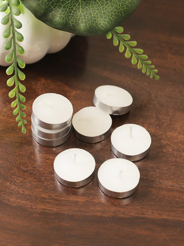 Tealight Candle Pack Of 100 in Unscented Colour dimensions
