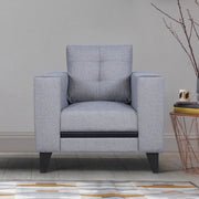 Garcia Fabric Single Seater Sofa - HomeTown