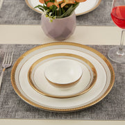 Amour Diana Bone China Veg Bowl 10 Cm in White Colour - HomeTown