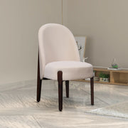 Cressida Solidwood Dining Chair Set Of 2 in Walnut Colour - HomeTown