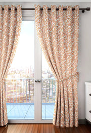 Splendor Blackout Window Curtain 107X152 CM in Pink Colour by Houzzcode - HomeTown