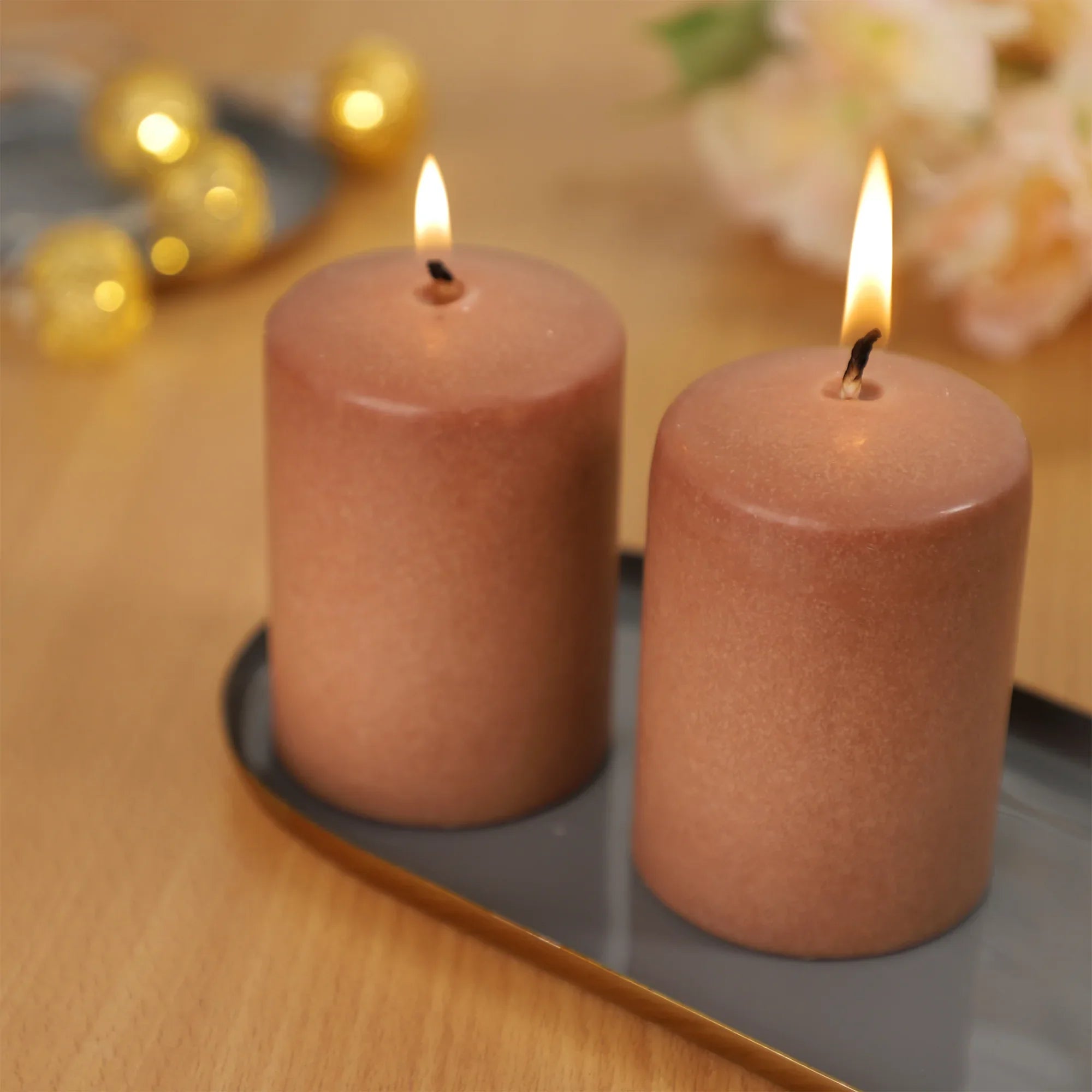 Pillar Candle Wax Candle Wax Set Of 2 in Ocean Dream Colour - HomeTown