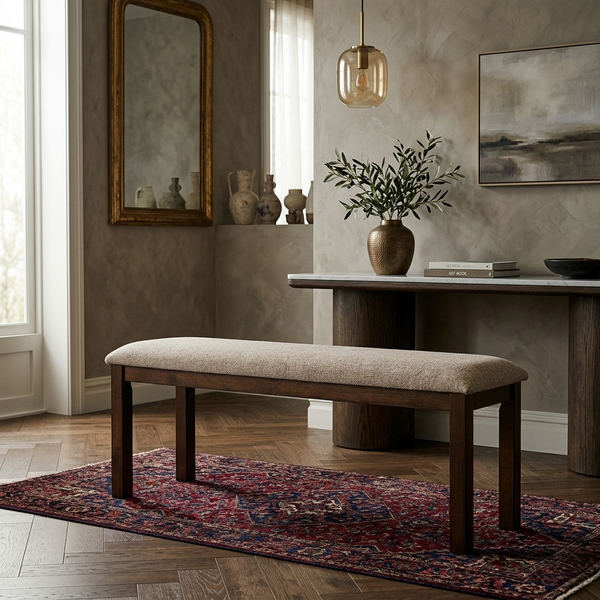 STONITA 6 SEATER DINNING BENCH COPPER dimensions