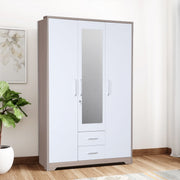 Ambra Three door Wardrobe in Oak Colour