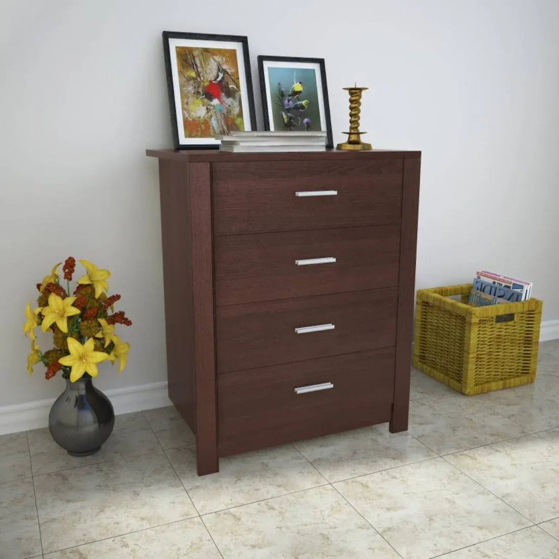 Renley Engineered Wood Multipurpose Cabinet in Beech Colour - HomeTown