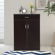 Ibis Engineered Wood Multipurpose Cabinet in Wenge Colour - HomeTown