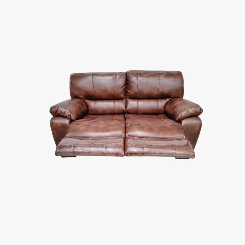 Urbano Leather Fabric 2 Seater Recliner - HomeTown