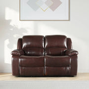 Rhine Half Leather Electric Recliner In Brown Colour - HomeTown