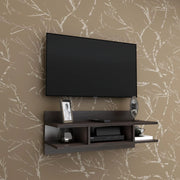 Cash Engineered Wood Wall Unit in Dark Walnut Colour - HomeTown